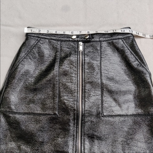 Mango Patent Leather Skirt - Picture 5 of 5